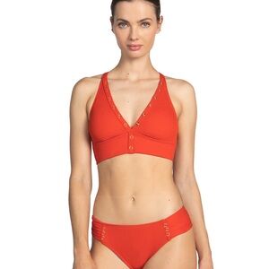 Robin Piccone Vibrant Orange Swimwear